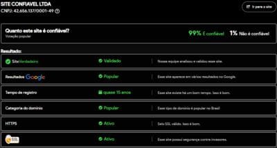 Site verificado e verdadeiro:ee777app.com.br